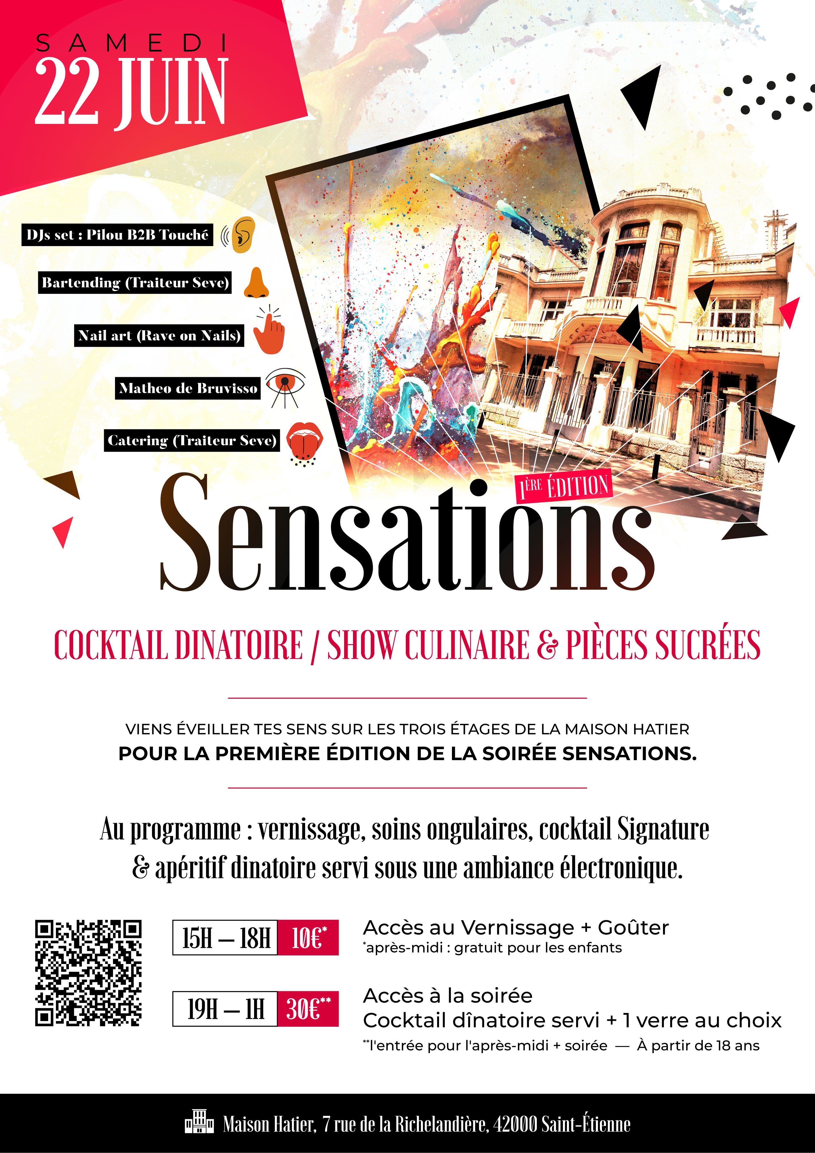 Soirée Sensations